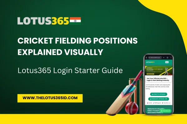 You are currently viewing Cricket Fielding Positions Explained Visually – Lotus365 Login Starter Guide